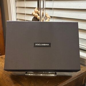 Dolce & Gabbana Elegant Black Gift Box